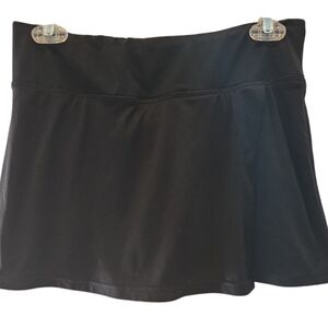Champion Women's Black Skort Inner Short Duo Dry Running Tennis Skirt Small